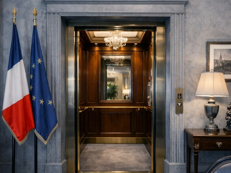 ascenseur ambassade Paris