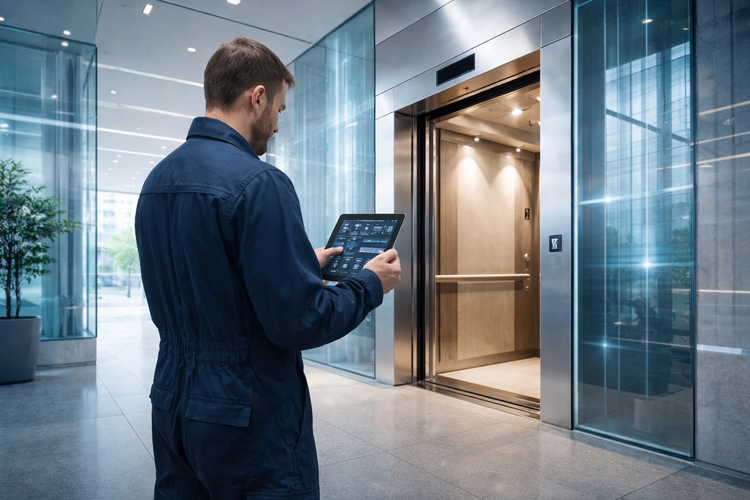 technicien AI Ascenseurs syndics et copropriétés