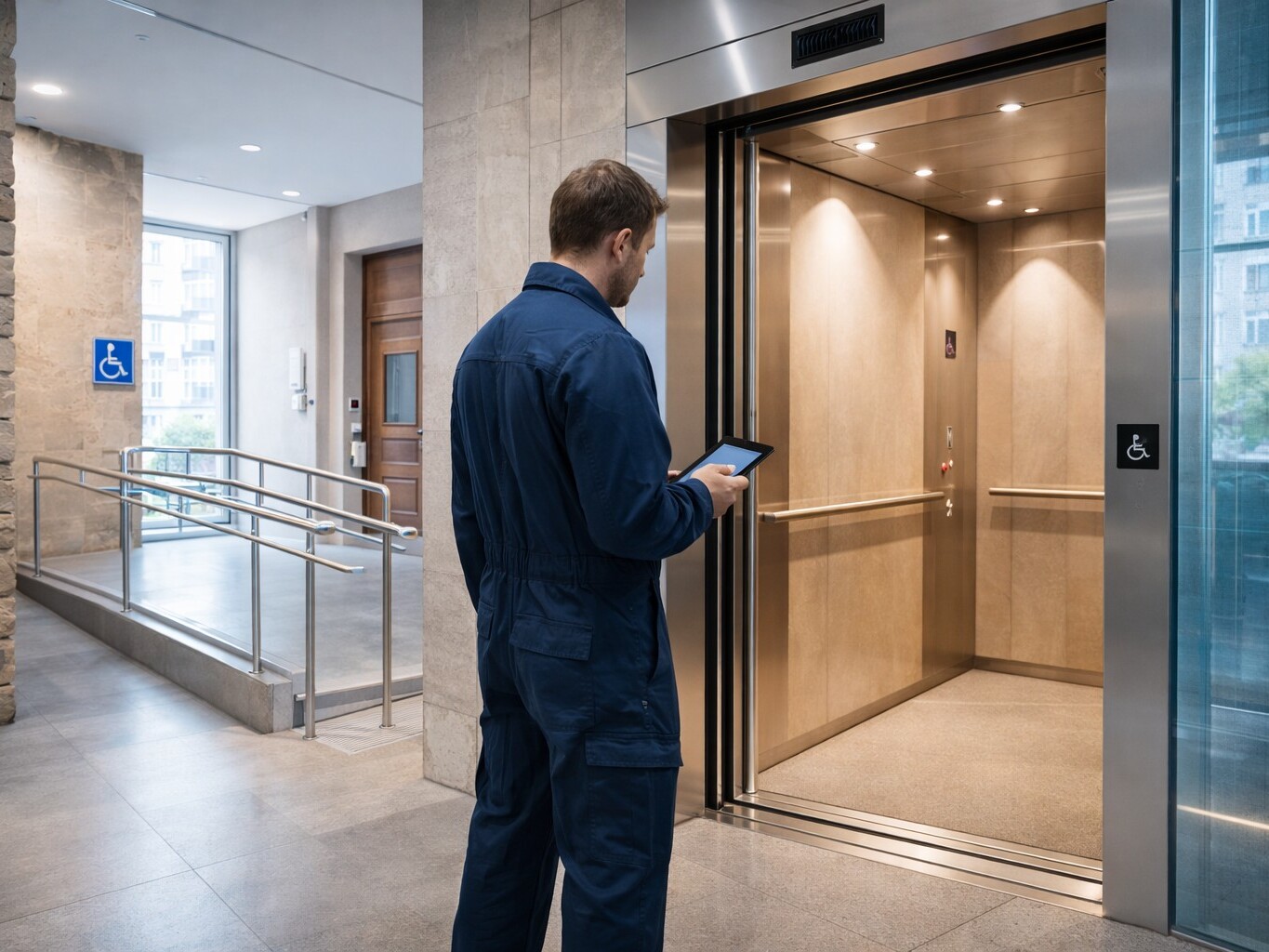 technicien AI Ascenseurs syndics et copropriétés