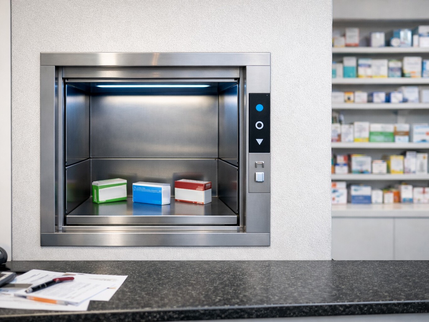 maintenance et réparation de monte-charge pour les commerces et boutiques à Paris